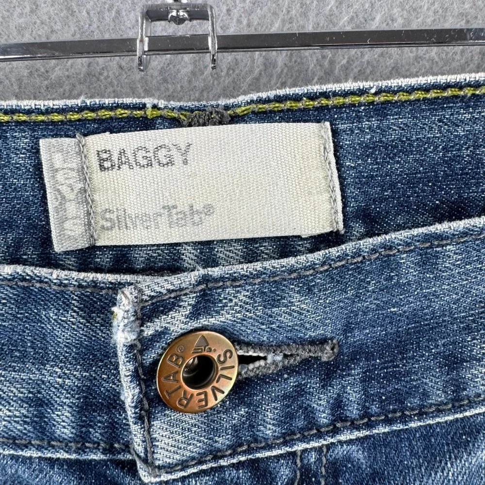 Vintage Levis Silvertab Baggy Jeans Mens 34x30 (Fits 34x29) 2005 Y2K